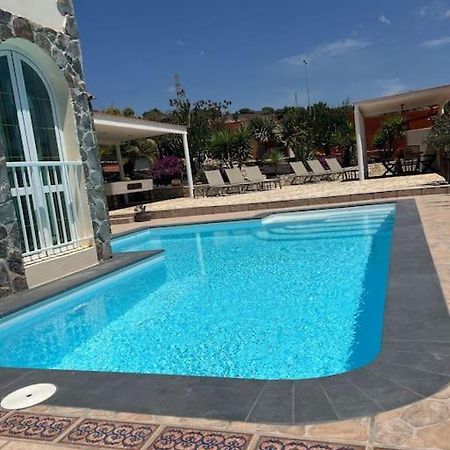 Casa Macken Con Piscina Climatizada Y Jacuzzi Villa San Bartolomé Szoba fotó