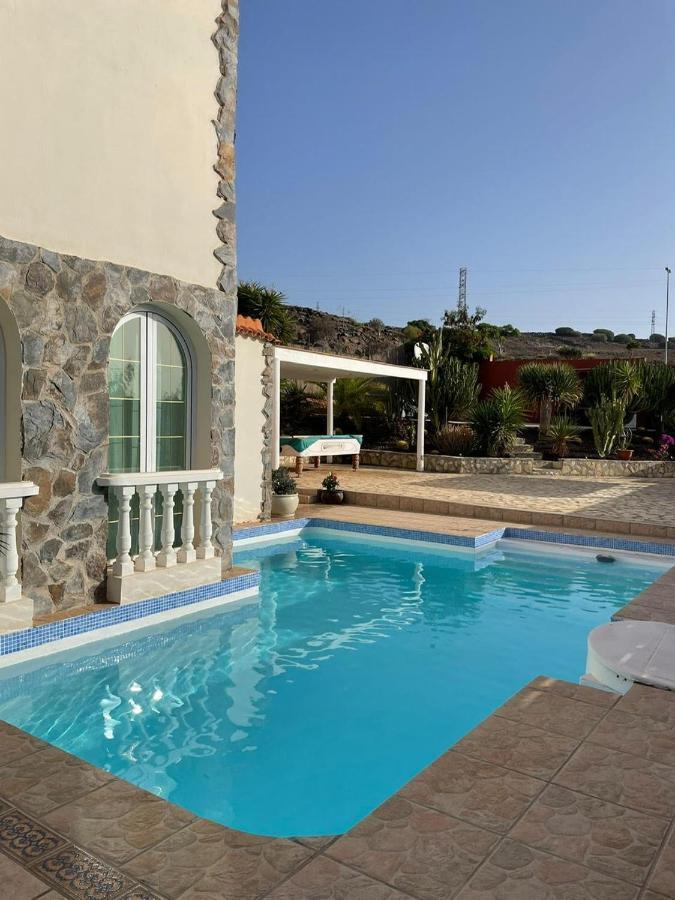 Casa Macken Con Piscina Climatizada Y Jacuzzi Villa San Bartolomé Kültér fotó