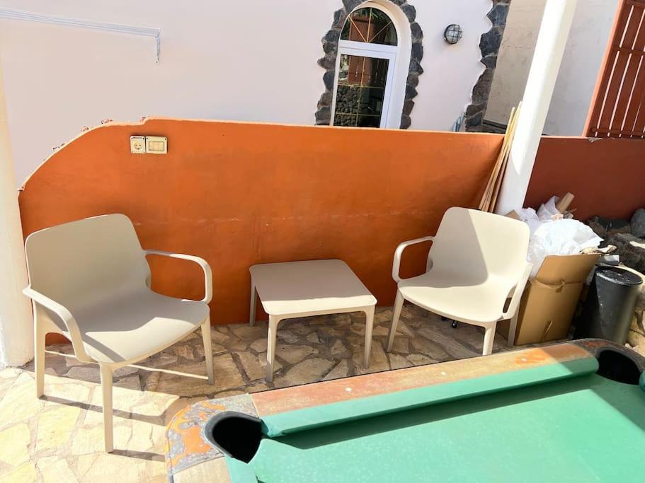 Casa Macken Con Piscina Climatizada Y Jacuzzi Villa San Bartolomé Szoba fotó