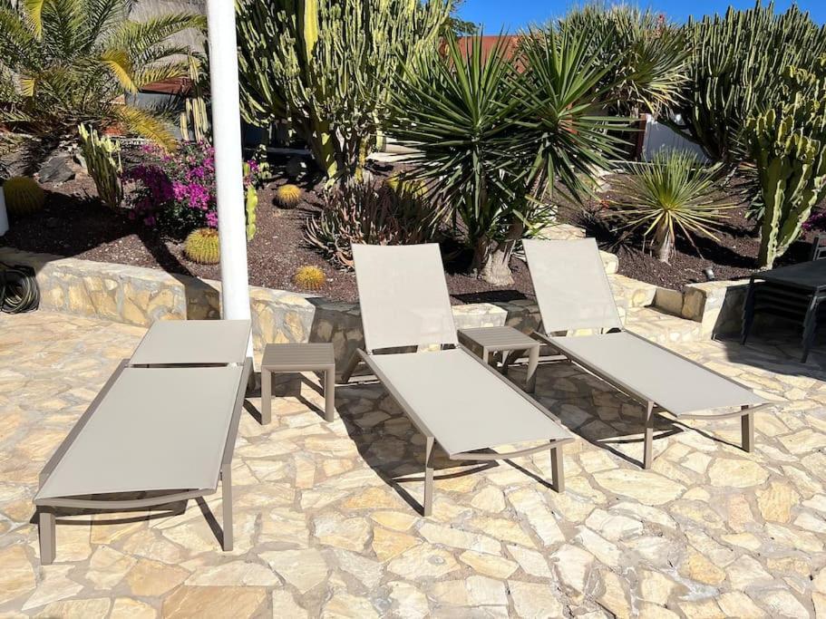 Casa Macken Con Piscina Climatizada Y Jacuzzi Villa San Bartolomé Szoba fotó