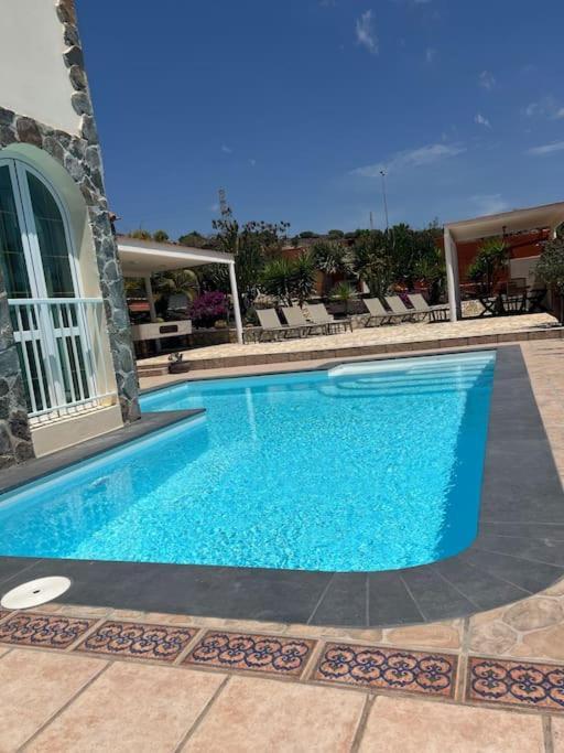 Casa Macken Con Piscina Climatizada Y Jacuzzi Villa San Bartolomé Szoba fotó
