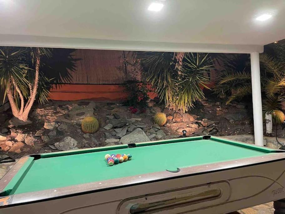Casa Macken Con Piscina Climatizada Y Jacuzzi Villa San Bartolomé Szoba fotó